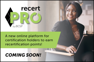 BCSP to Release recertPRO, Supporting Recertification Through Virtual Learning