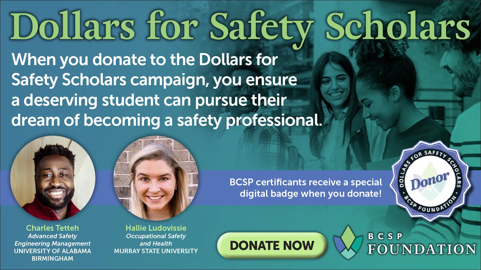 Dollars for Safety Scholars